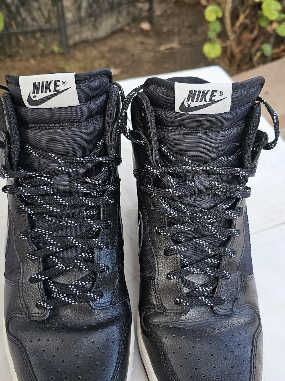 Nike Dunk Sky Hi Essentials Wedge Sneakers with White Midsole - Picture 10 of 10